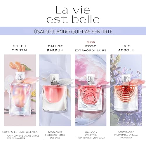 Miniatura 8 de Lancôme La Vie Est Belle Eau de Parfum - Fragancia de larga duración con notas de iris, pachulí terroso, vainilla cálida y azúcar hilado, perfume
