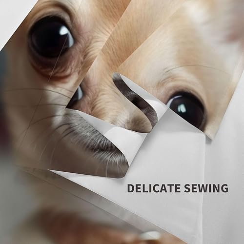 Miniatura 5 de GFLFMXZW Bonito tapiz de chihuahua para colgar en la pared de la sala de estar, tapiz de pared para dormitorio, decoración de pared estética,