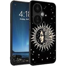 Designed for OnePlus Nord N30 5G/Nord CE 3 Lite 5G Case 6.7 inch,Ultra-Thin Silicone Anti-Scratch and Shock-Proof Bumper Cover - Sun and Moon