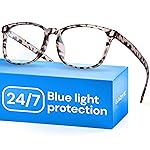 Gaoye Leopard Blue Light Glasses for Computer & Gaming - Anti UV Ray Lenses, Scratch-Resistant & Comfort Fit