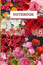 Kraft Color & Colorful Roses Notebook