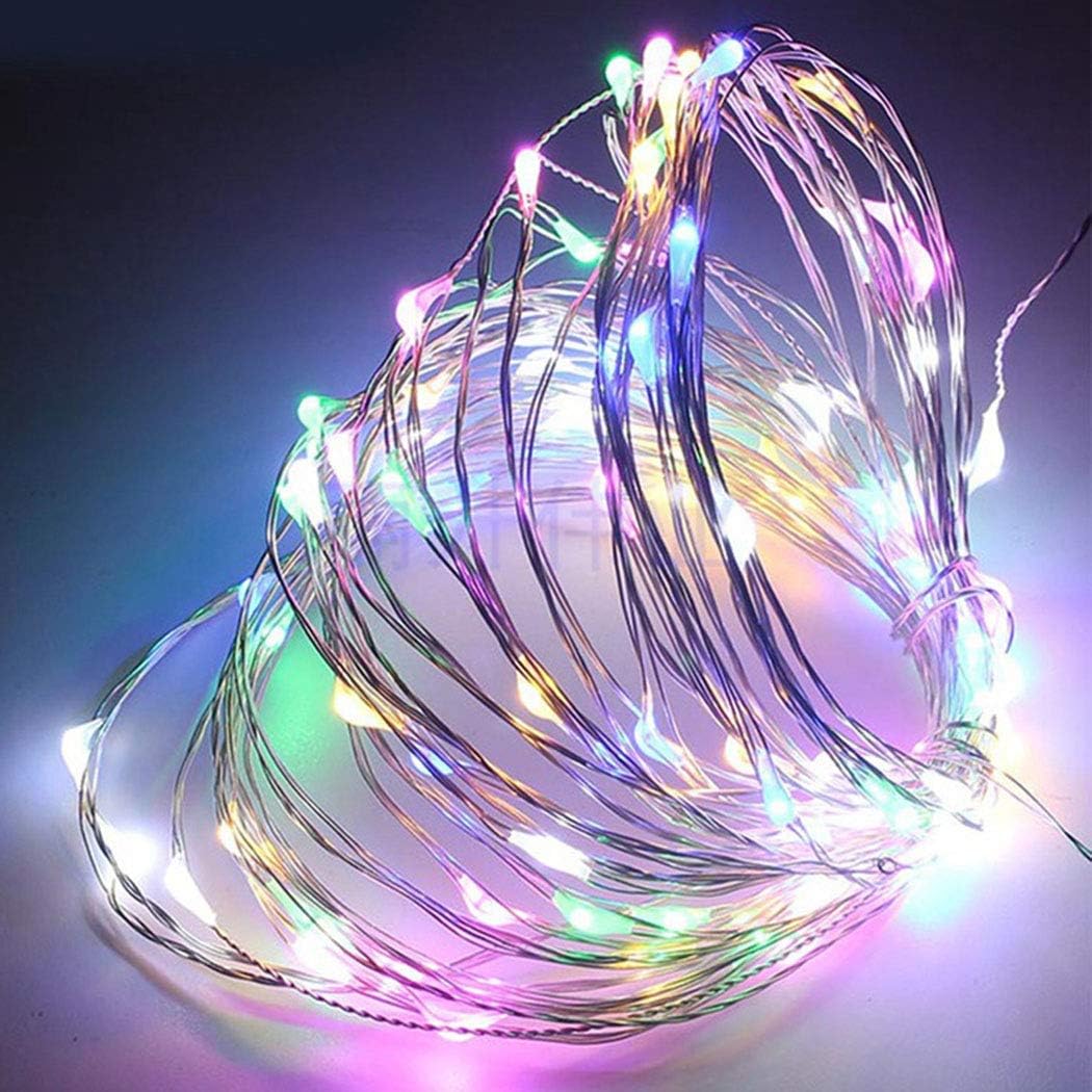 USB Starry Lights, Outgeek 32.8ft LED String Light 100 LEDs Fairy Light for Wedding Party Festival Home Decorations Bedroom Patio