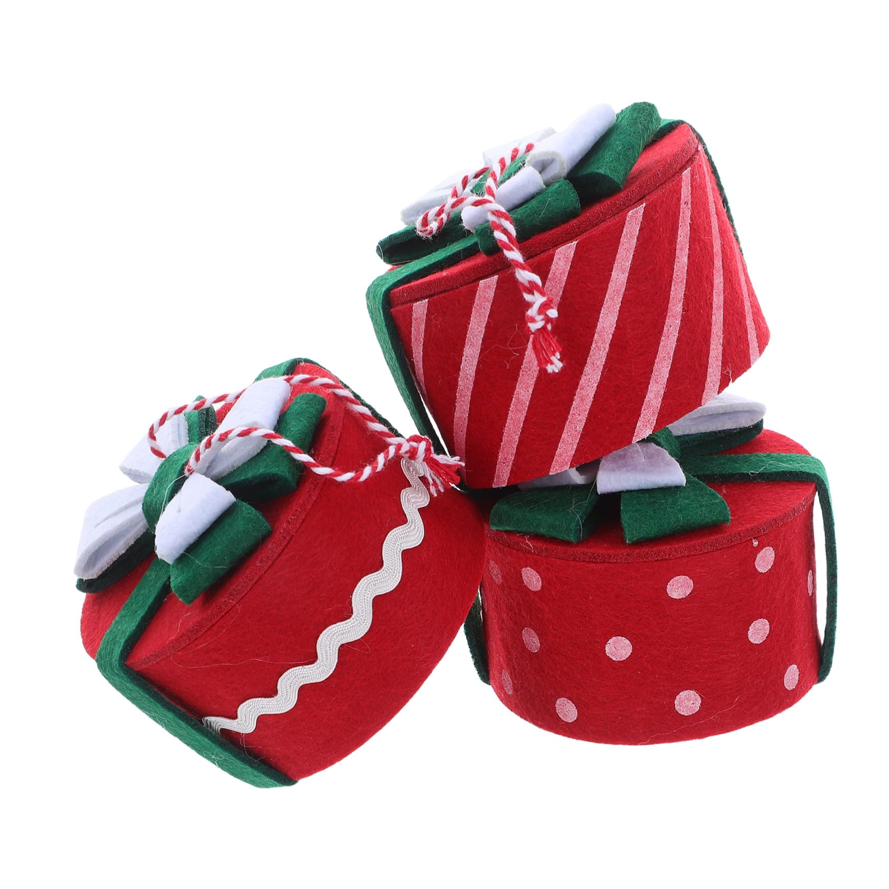 3 piezas de favores de la fiesta de Navidad AKOOSY para regalar y decorar