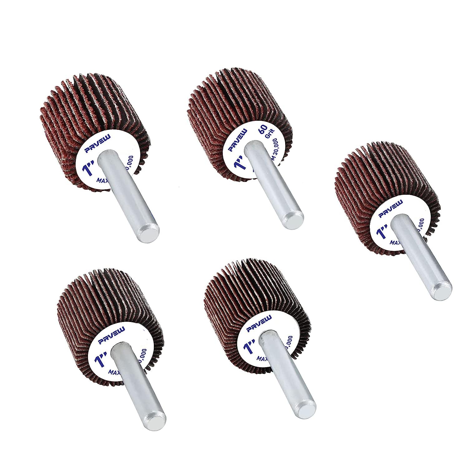 Deerfos Premium Aluminium Oxide Grain Mounted Point Flap Wheel 1 Inch X 1 Inch (25 mm x 25 mm) 60 Grit, Abrasive Sanding Discs Flap Wheel, Grinding Wheels Discs for Pencil Die Grinder, 10-Pack (B0BZPSB6Y1) Amazon Price History, Amazon Price Tracker