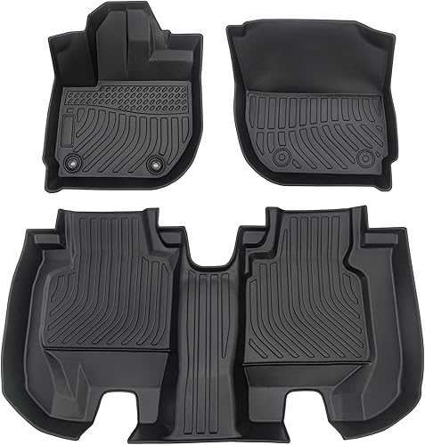 Miniatura 1 de Alfombrillas para Honda HR-V 2016-2022, alfombrillas de goma TPE para todo tipo de clima, impermeables, sin olor, antideslizantes, primera y segunda