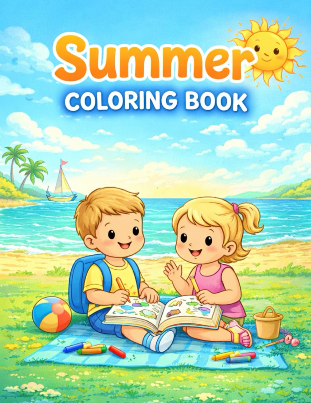 Summer: Coloring Book (Four Seasons)