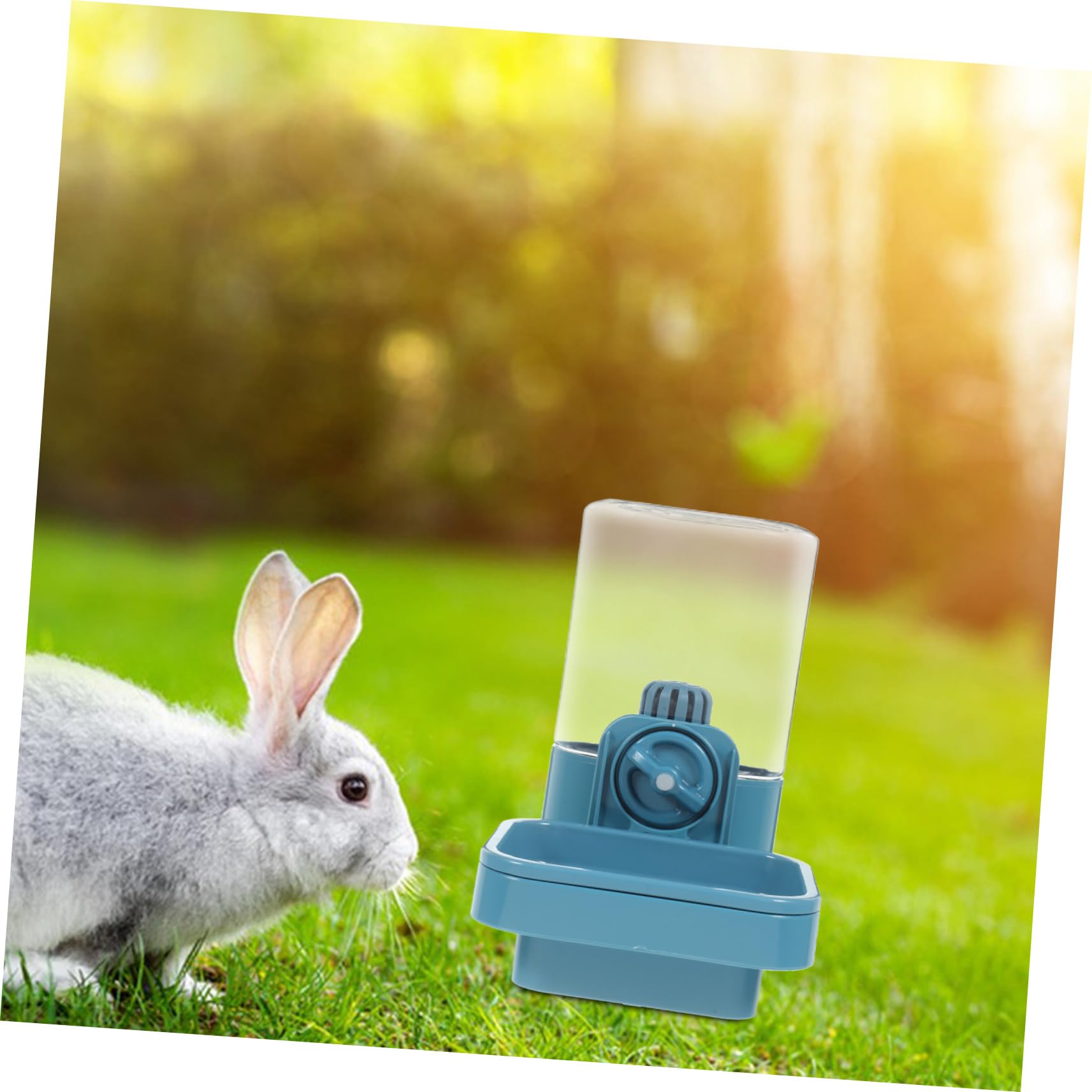 GALPADA Bevanda per Conigli Bottiglia D'acqua Appendibile Dispenser D'acqua per Gabbia per Piccoli Animali Domestici Strumenti per Alimentazione dei Conigli