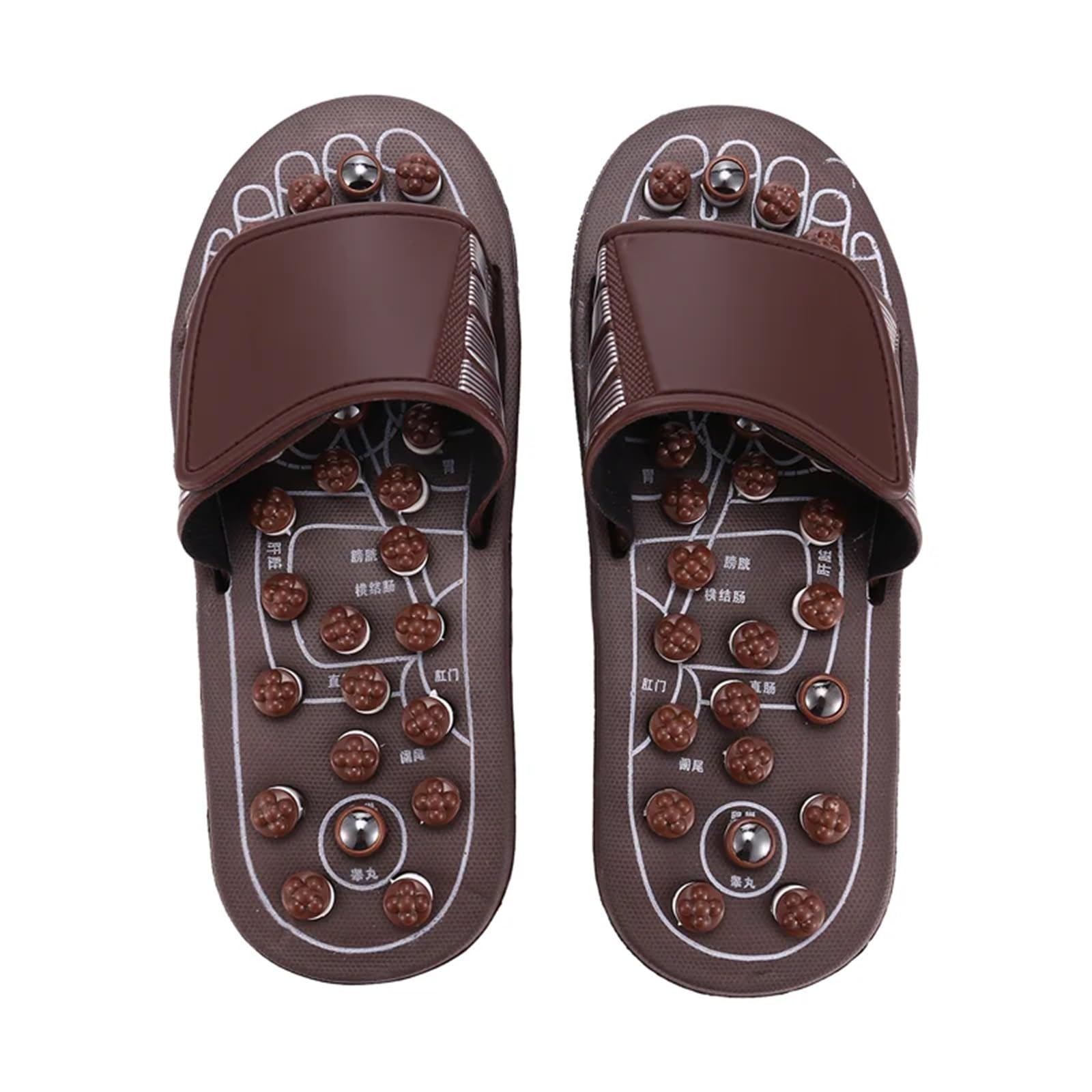Fußmassagegerät Massage Hausschuhe Schuhe Sandalen Haushalt for Männer Frauen Für Die Fußmassage(S)