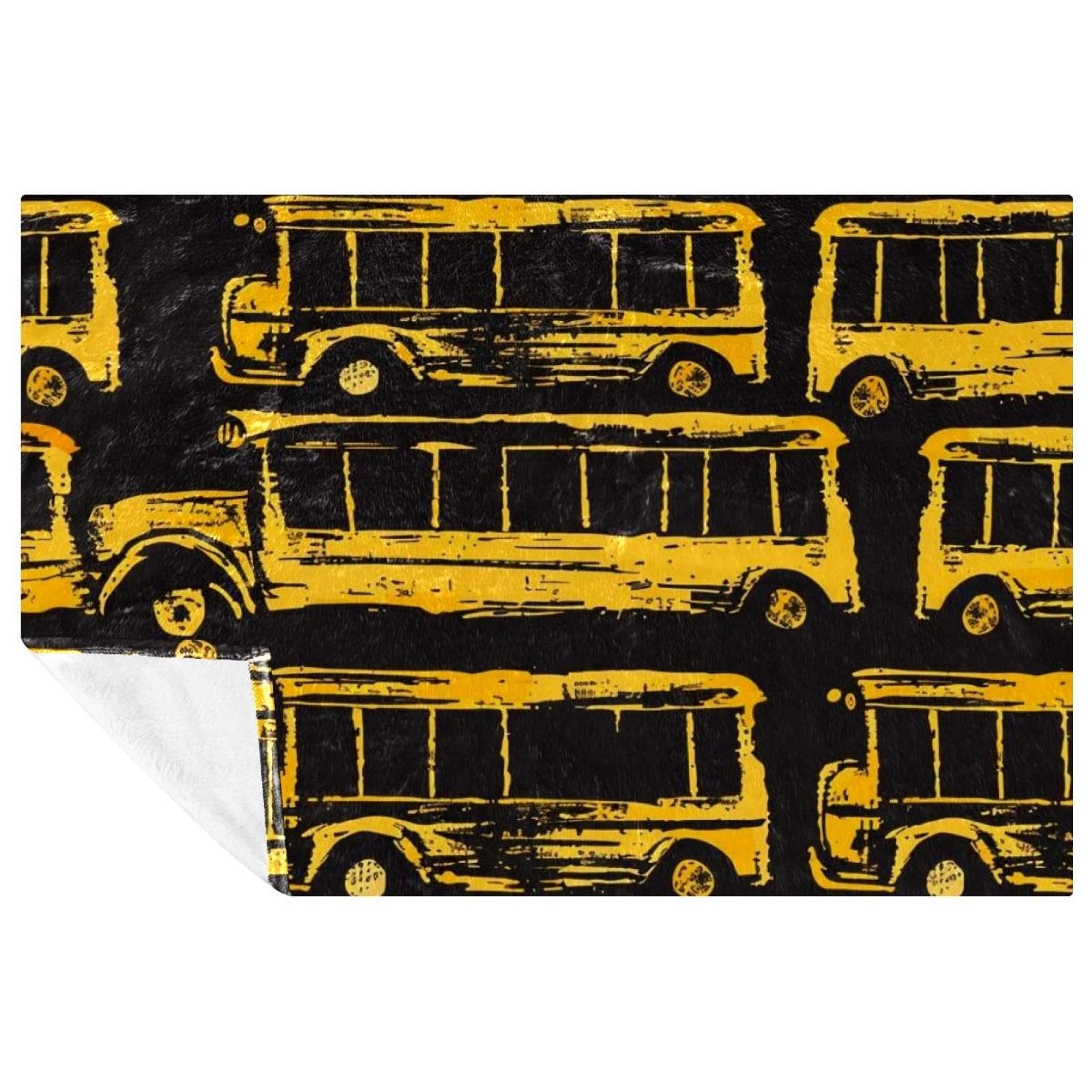 Plaid de canapé jaune 150x100 cm idéal pour camping et pique-nique