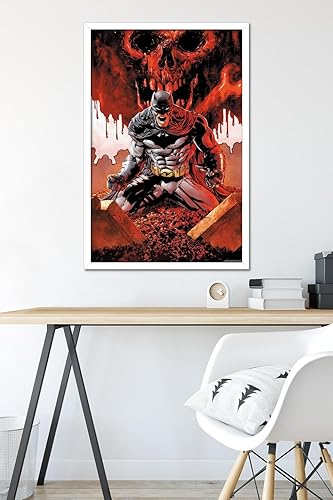 Miniatura 66 de Trends International DC Comics Batman - Póster de pared de Batman con huesos Paquete de póster y clip de alta calidad