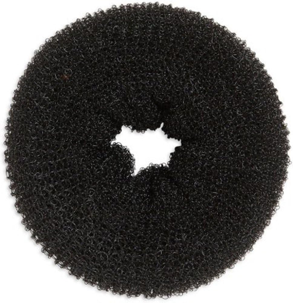 SENECIO� Large 9.3cm Magic Donut Style Nylon Wire Stretchable Ring Hair Volumizer Bun Maker