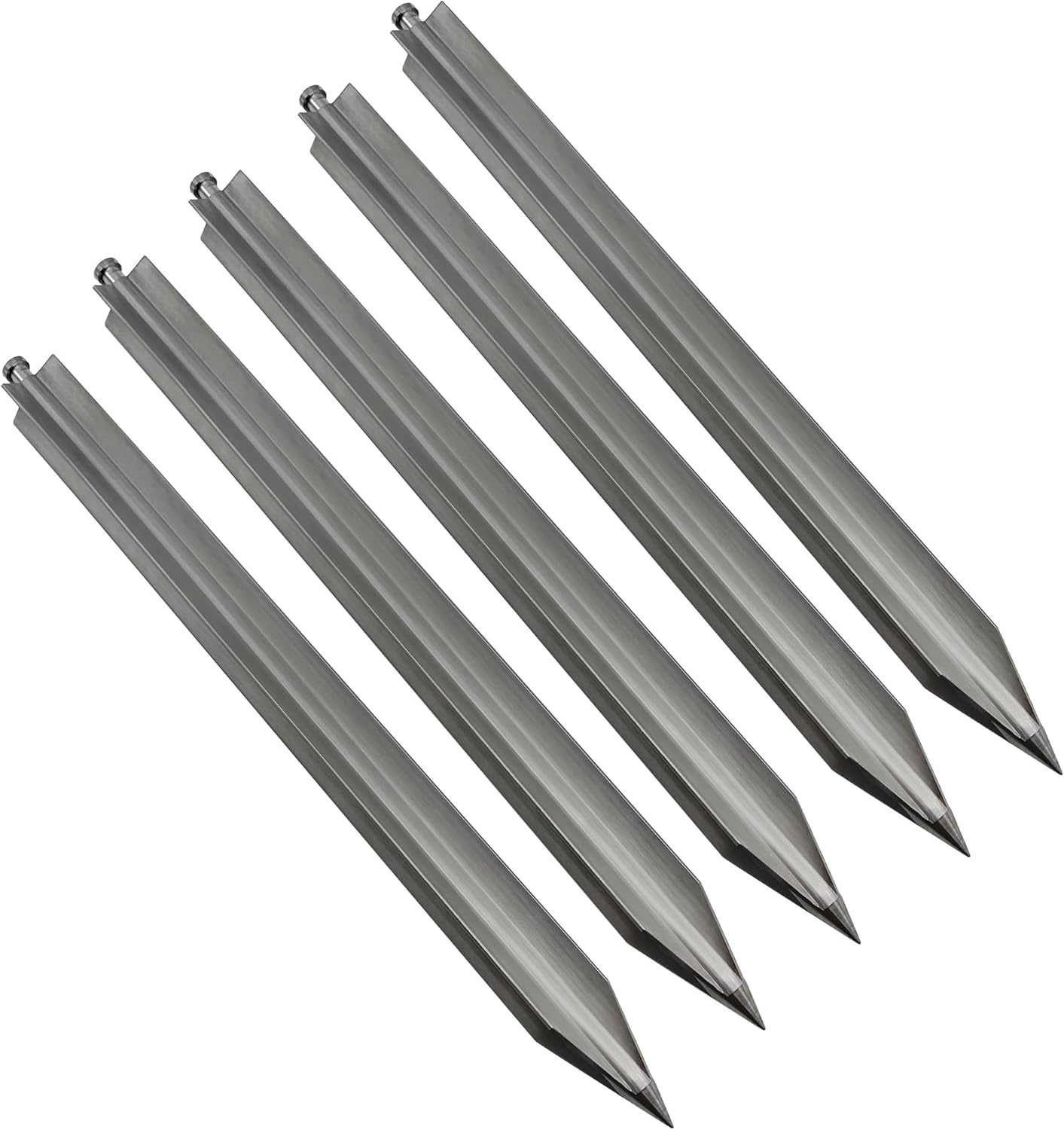 Poolzilla 5-Pack 16" Safety Cover Lawn Stake Anchor, for Grass Installation of Anchors, Heavy Duty Design