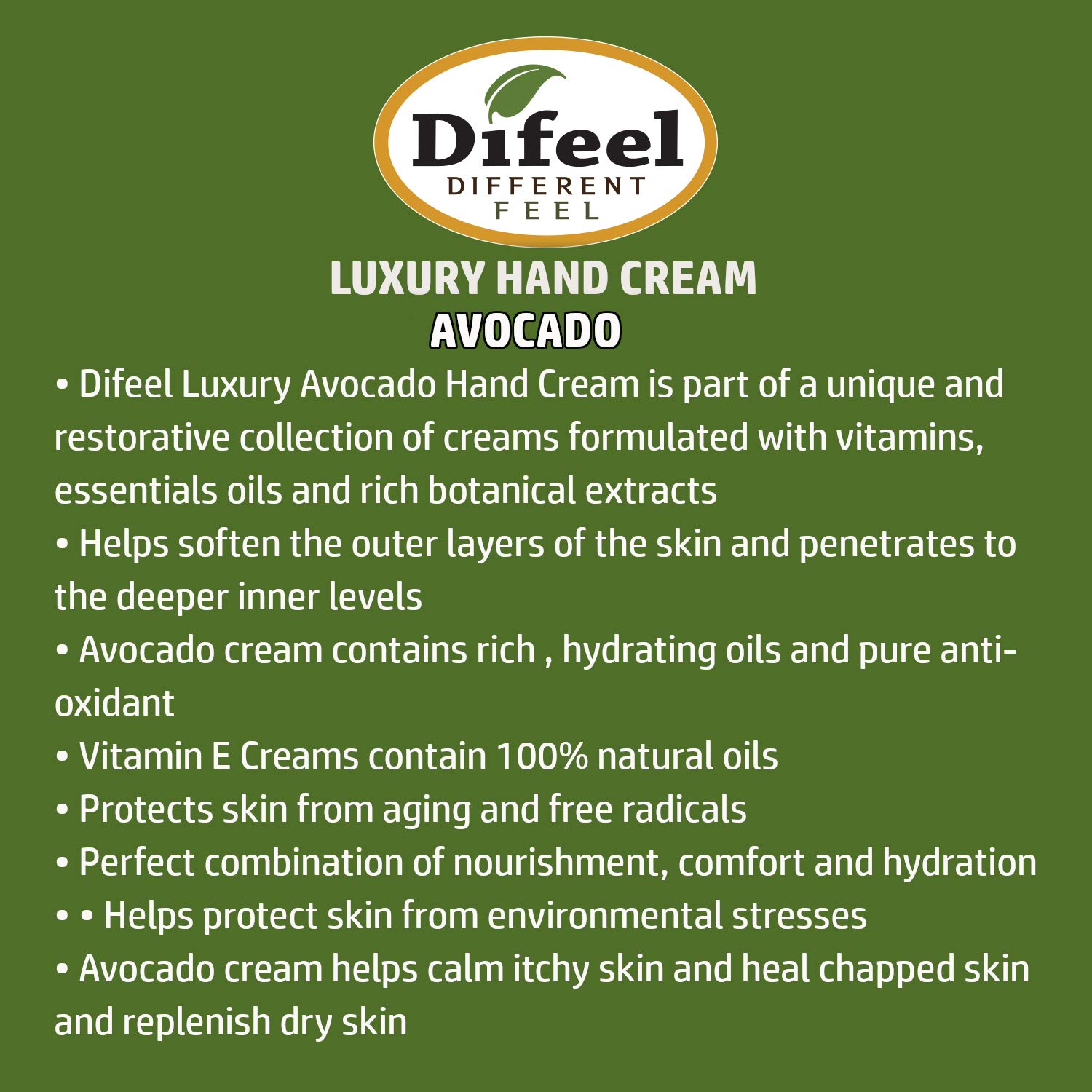 Difeel Avocado El Kremi 40GR