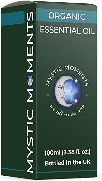 Mystic Moments | Spearmint Organic Essential Oil - 100ml - 100% Pure