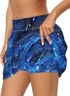 Golf Skirts for Woman with Pockets Tennis Skirt with Inner Shorts Summer Athletic Pickleball Running Skorts