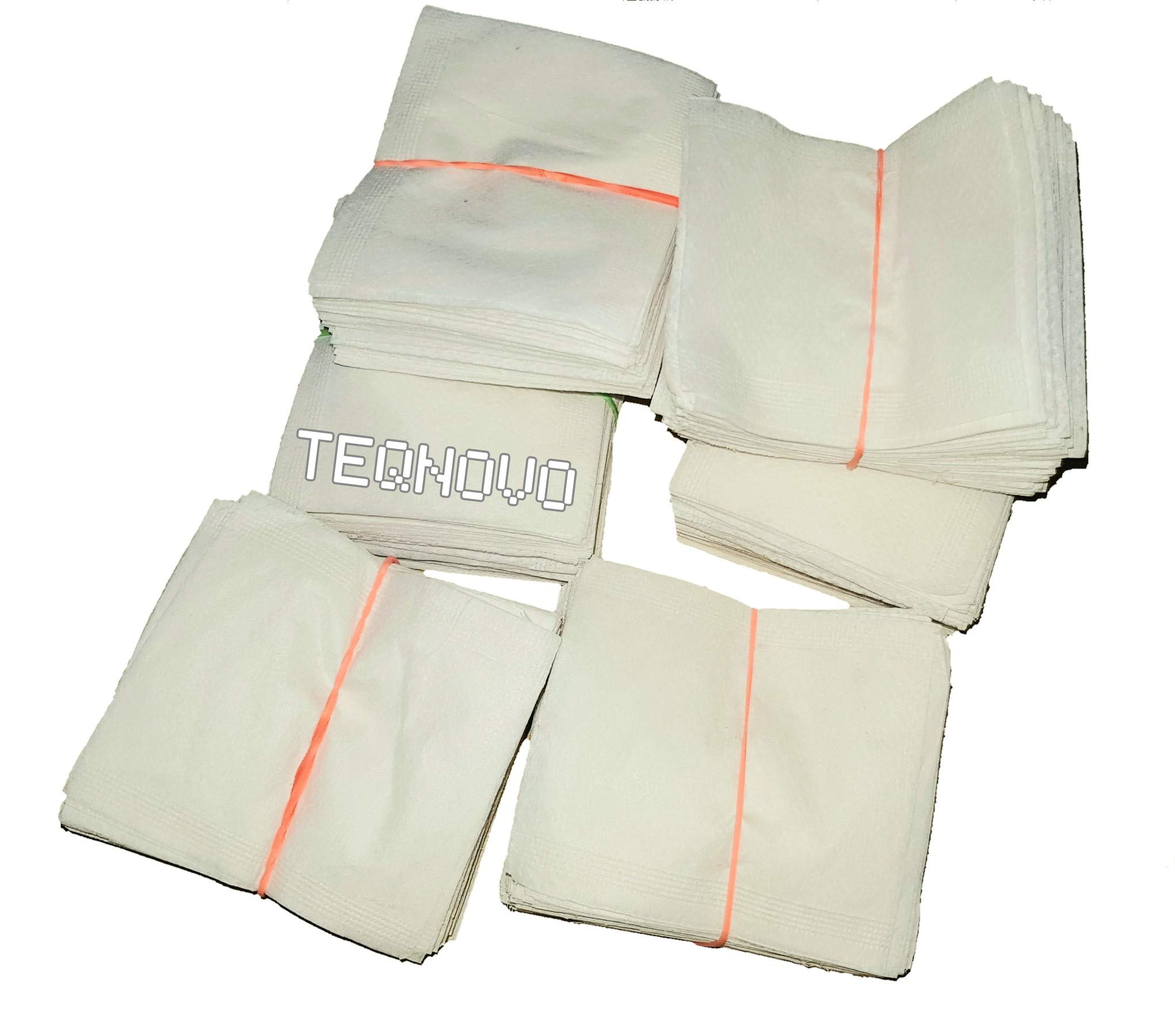 Dip-Dip.Com Manufactured by TeqNovo. Quality 600 NOS Heat Sealable Empty Tea Bags (Without Any Sting or tag) in 6 Bundles of 100 Nos Each [Total 600 pcs] Very Easy to Press-n-Brew own Tea. (B08TM9QFZQ) Amazon Price History, Amazon Price Tracker