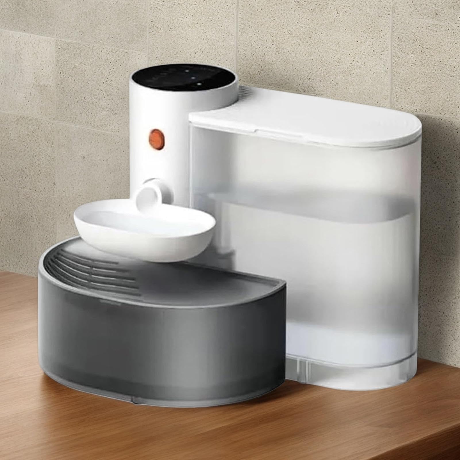 Dispensador Automático De Agua para Gatos, Gatos,Bebedero Perros Y Gran | Capacidad Mascotas, Fuente Tazón Beber Bebedero