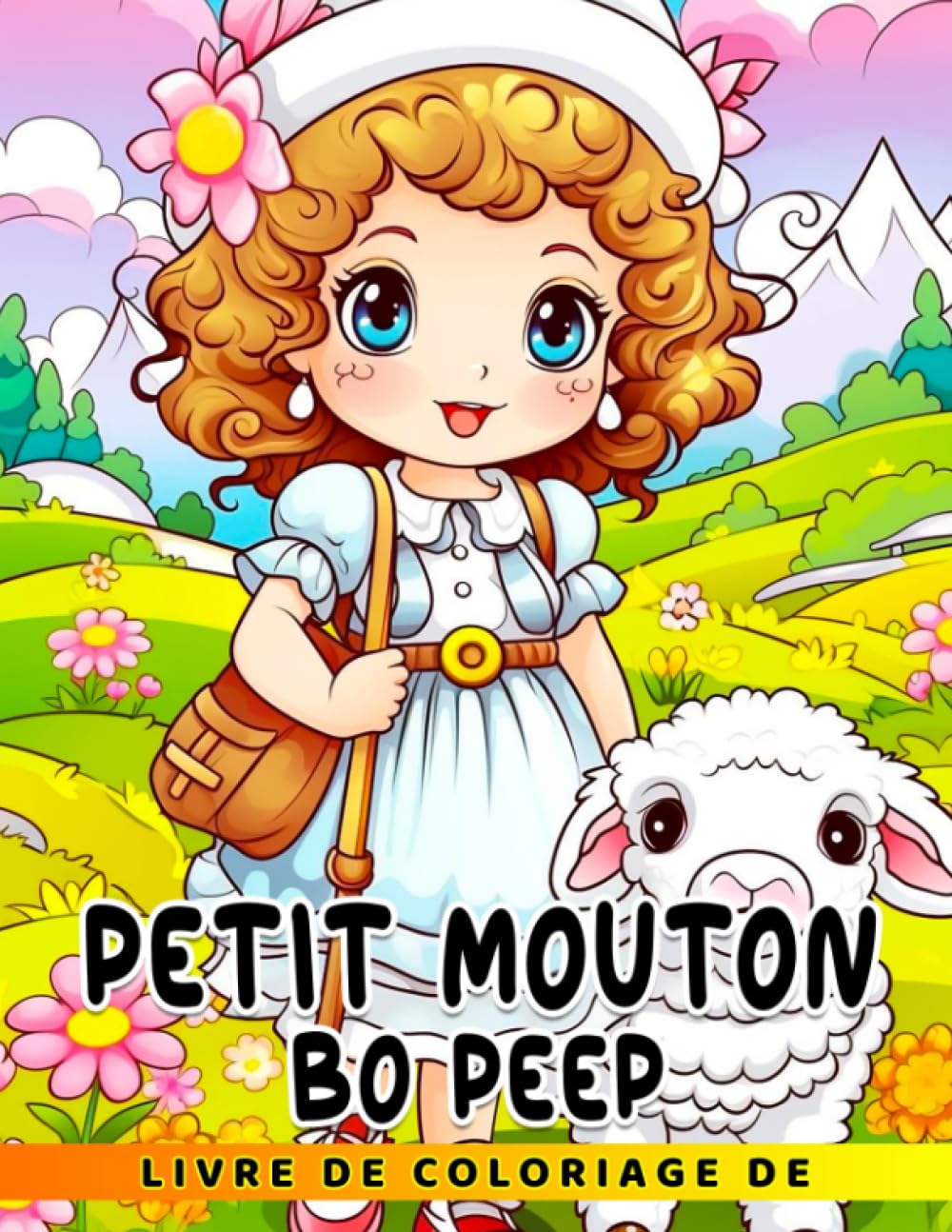 Independently published Livre de coloriage de Petit Mouton Bo Peep: Le cadeau parfait pour les fans qui aiment les ani