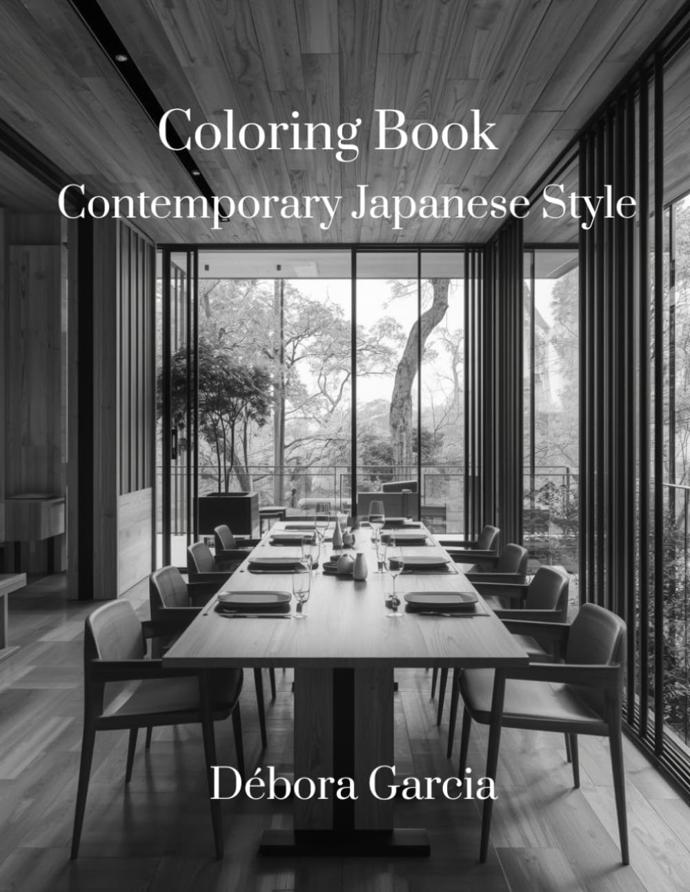 Coloring Book Contemporary Japanese Style (architectural styles)