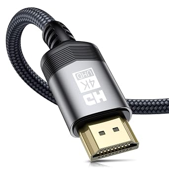 sweguard 4K HDMI Kabel 2Meter HDMI 2.0 auf HDMI Kabel 4K@60Hz 18Gbps Nylon Geflechtkabel vergoldete Anschlüsse mit Ethernet/Audio Rückkanal kompatibel Video 4K UHD 2160pHD 1080p