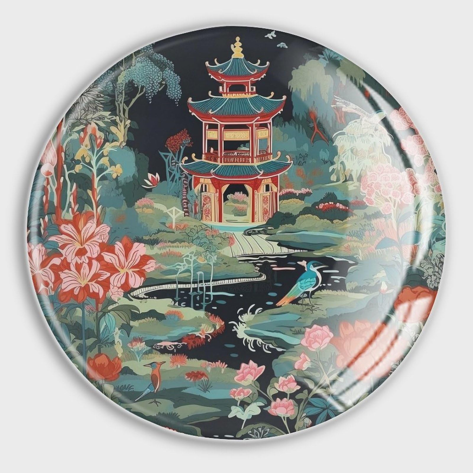 Aimants de réfrigérateur Chinoiserie pour organiser le bureau et la maison