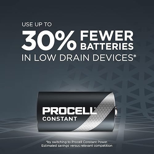Miniatura 2 de Duracell Batería, De dióxido de PC1300Procell alkaline-manganese D Tamaño, de 1,5V (Caso de 72)