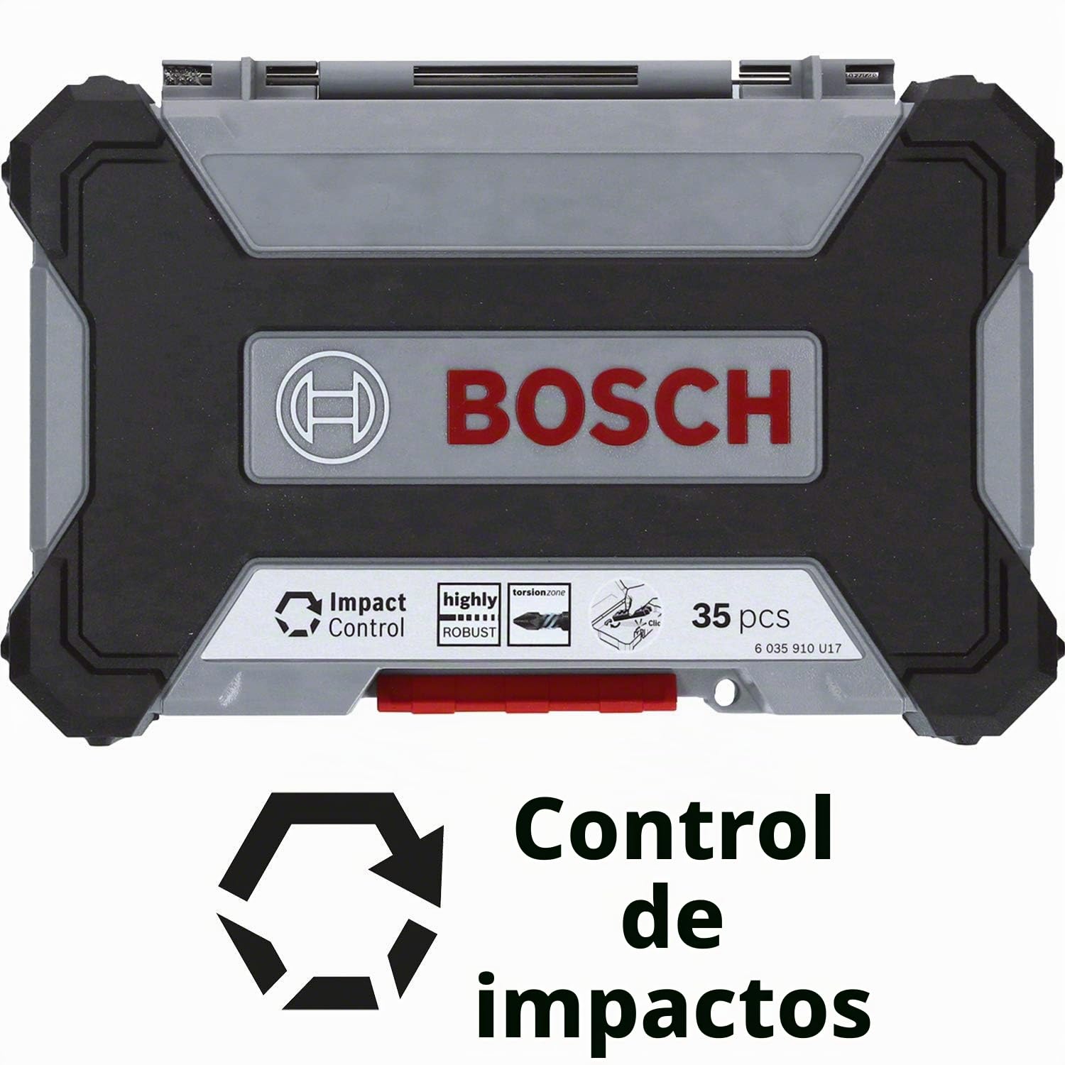 Bosch Professional 35x Set Pick and Click para taladrar y atornillar (Impact Control, Accesorios para Taladro Atornillador) - Amazon Edition