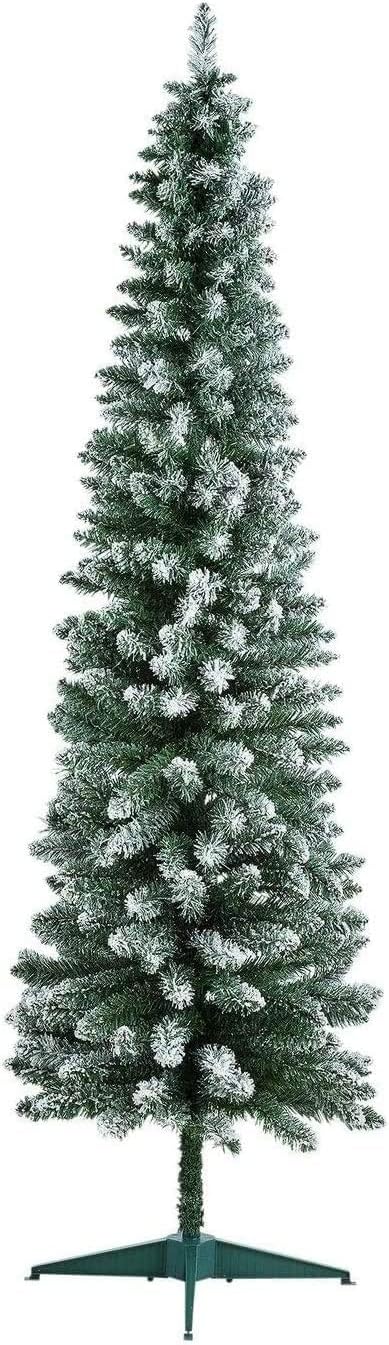 Snowtime slim christmas tree