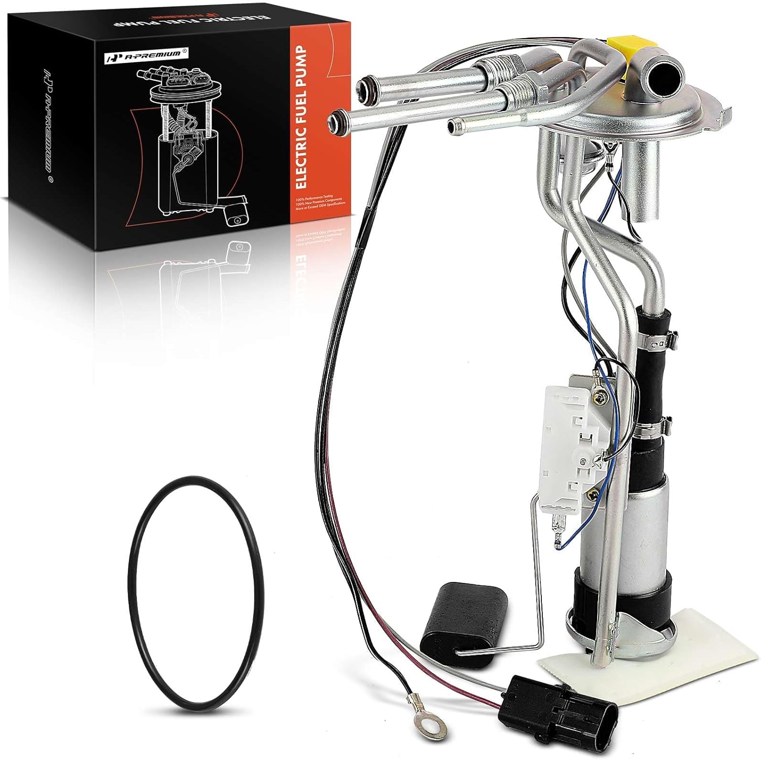 A-Premium Electric Fuel Pump Assembly with Sending Unit Compatible with Chevrolet S10 Blazer & GMC Jimmy, Sonoma & Oldsmobile Bravada, 1992-1994, V6 4.3L, Replace# 25028845