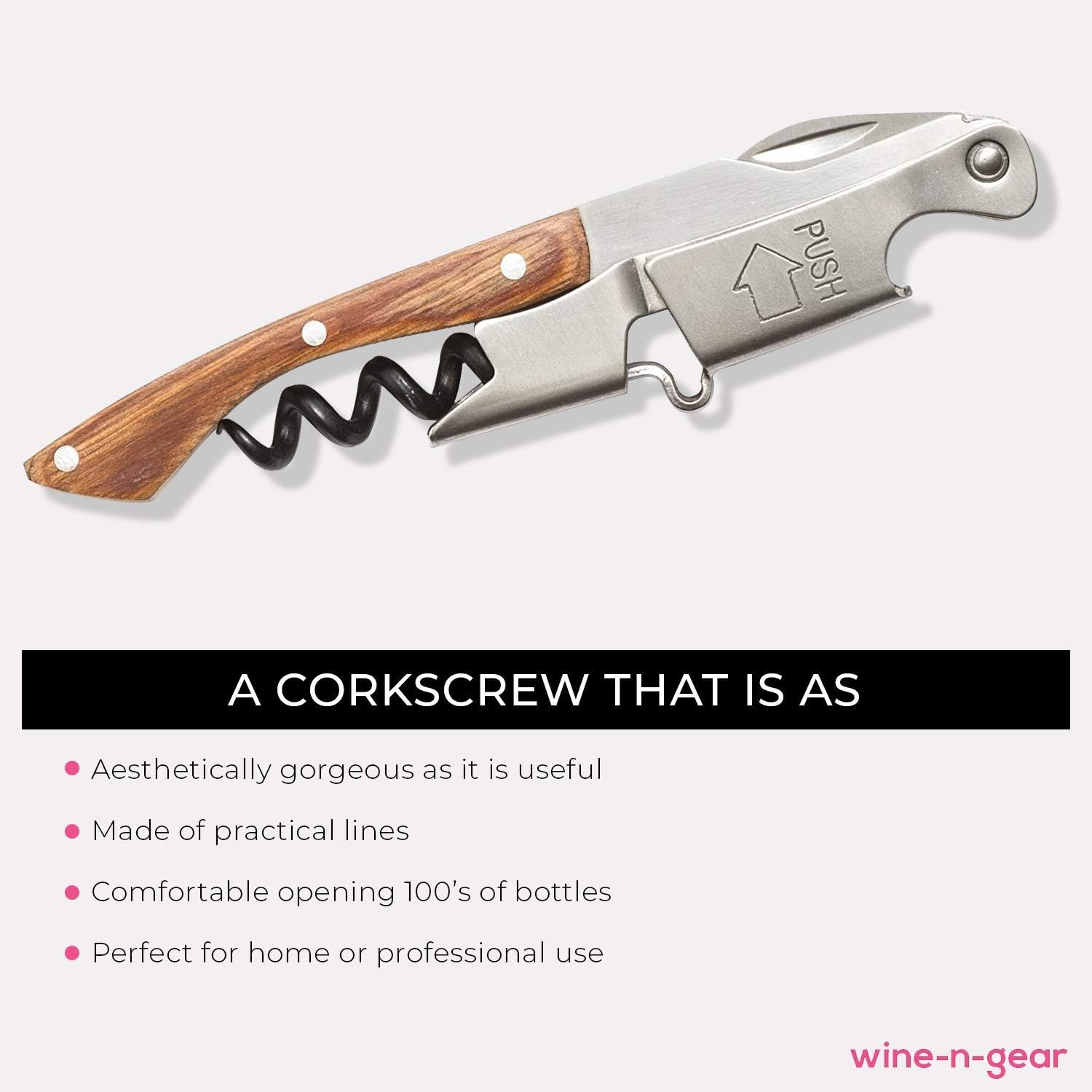 Bеѕt Dеаl 🛒 Pocket Prestige Waiters Corkscrew By Coutale Sommelier - Naturalwood - French Patented Spring-Loaded Double Lever Wine Bottle Opener for Bartenders and Gifts - Sharp Micro-Serrated Knife Lіmіtеd Stосk Pocket Prestige Waiters Corkscrew By Coutale Sommelier - Naturalwood - French Patented Spring-Loaded Double Lever Wine Bottle Opener for Bartenders and Gifts - Sharp Micro-Serrated Knife
