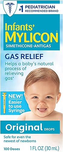 Mylicon Gotas de alivio de gas para bebés y bebés fórmula original 1 onza líquida
