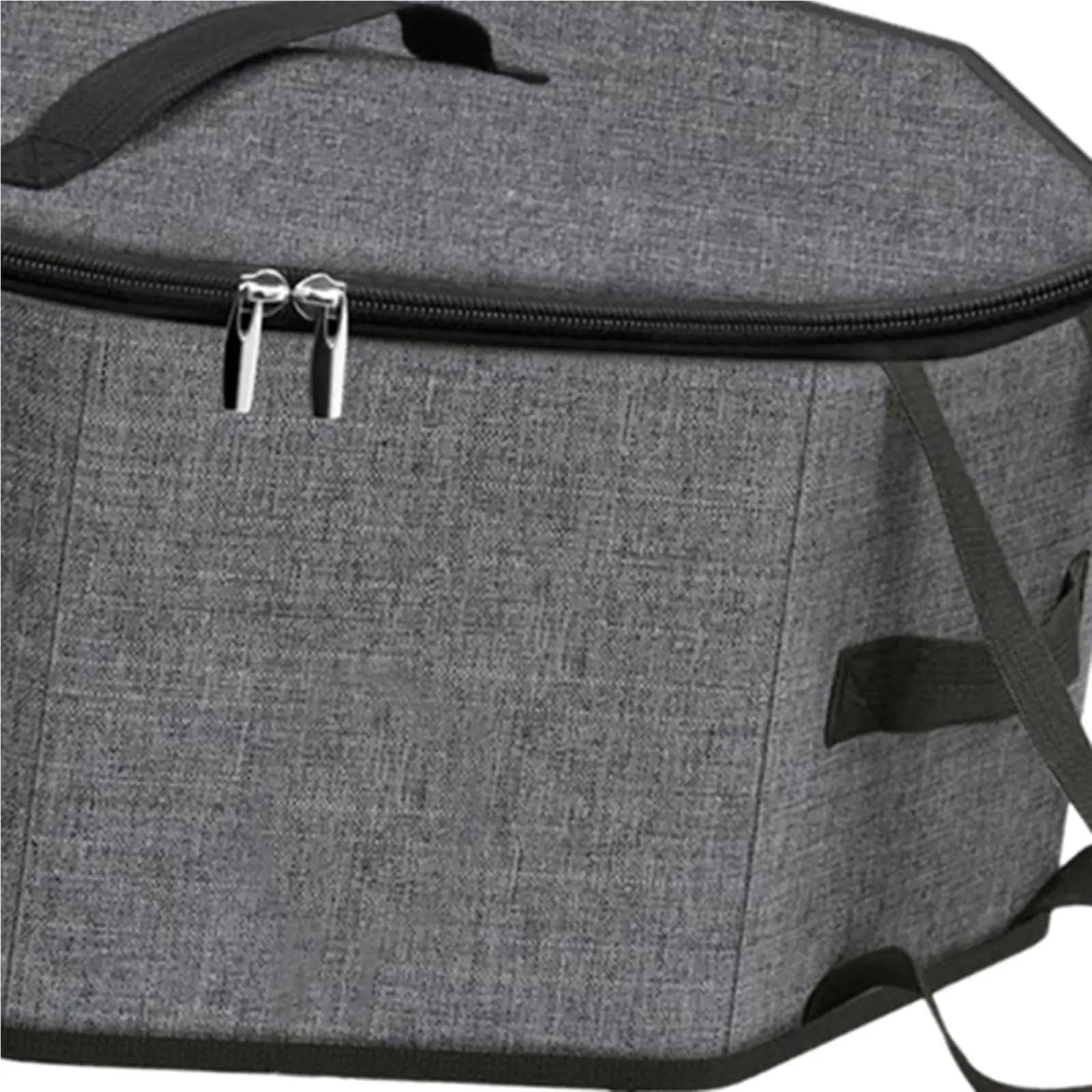 Caja de almacenamiento for sombreros, organizador con cierre cremallera, portátil, ligero, práctico, resistente al desgaste, for playa Para Sombrero