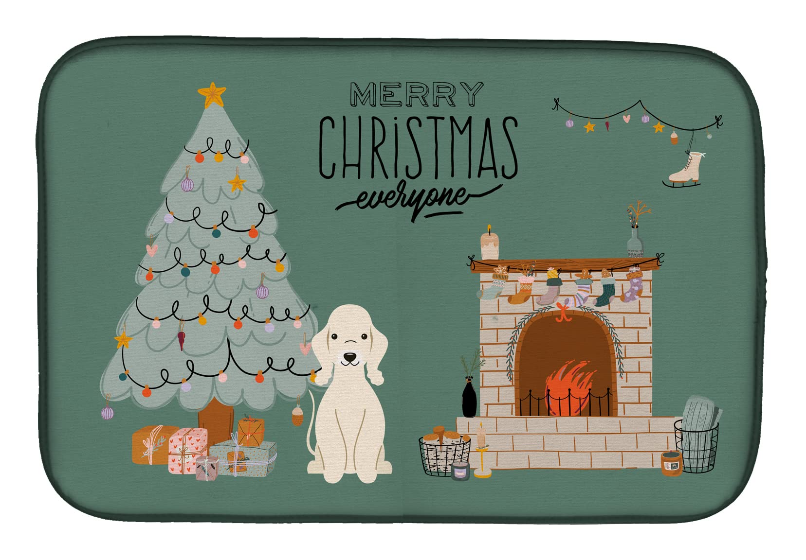 Tapis de séchage vaisselle absorbant en polyester Caroline's Treasures CK7654DDM