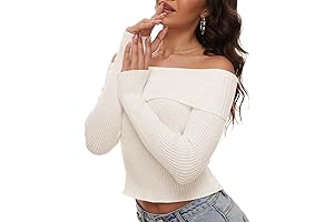 Sensational Off-the-Shoulder Sweater: Embrace Effortless Elegance