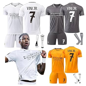 レアル・マドリード　ヴィニシウス　ユニフォーム　インポートLサイズ サッカー／UEFAチャンピオンズリーグ】レアル・マドリード 2024