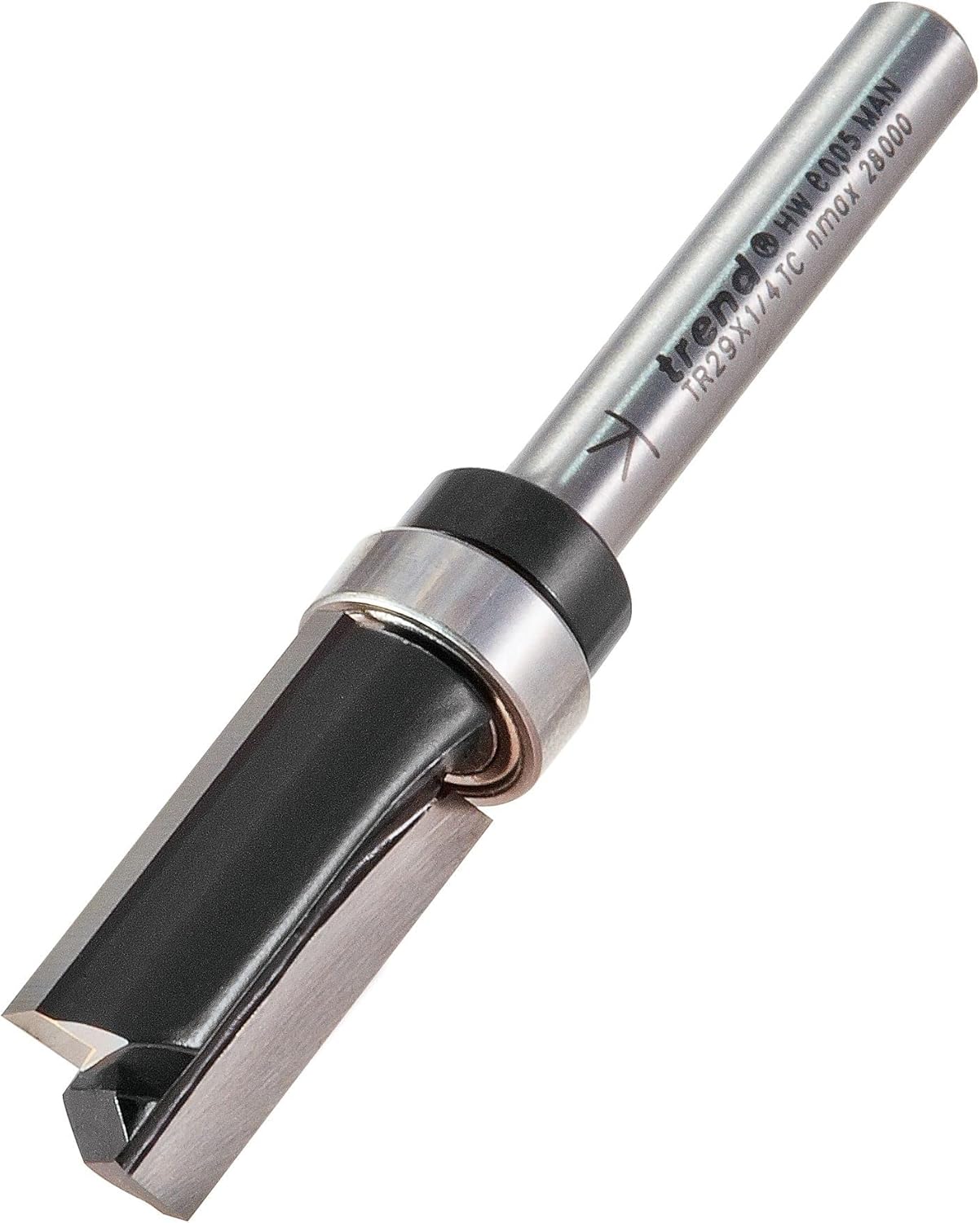 Trend Trade Guided Profiler, 1/2 Inch Shank, 19.1mm Cut Diameter & 50mm Cut Length, Tungsten Carbide Tipped, TR30X1/2TC