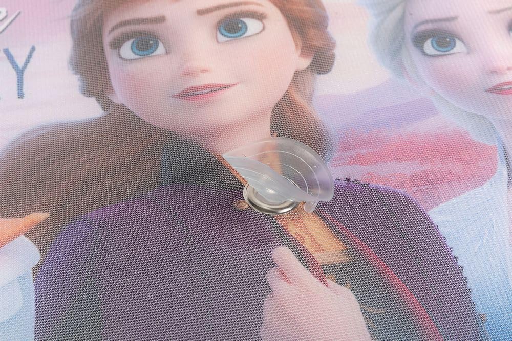 Tendina parasole auto Frozen Disney Anna Elsa 60x40 cm pieghevole protezione solare bambine