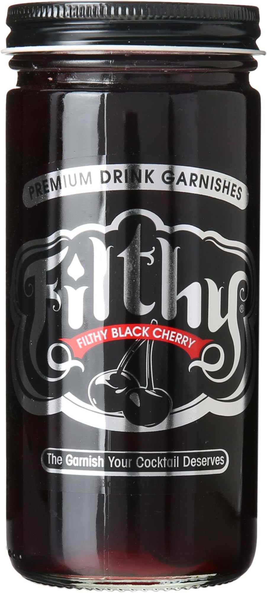 Filthy Black Cherry - 8oz Glass Jar