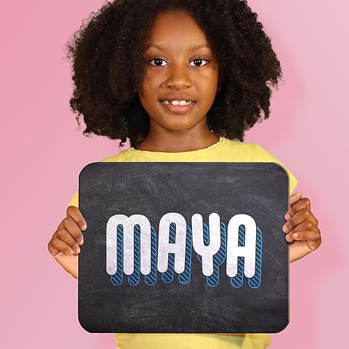 Miniatura 3 de Flipside Products Pizarras negras de 9.5 x 12 pulgadas, juego de aula, dibujo para estudiantes, pizarra escolar pequeña, tablero de menú, paquete de