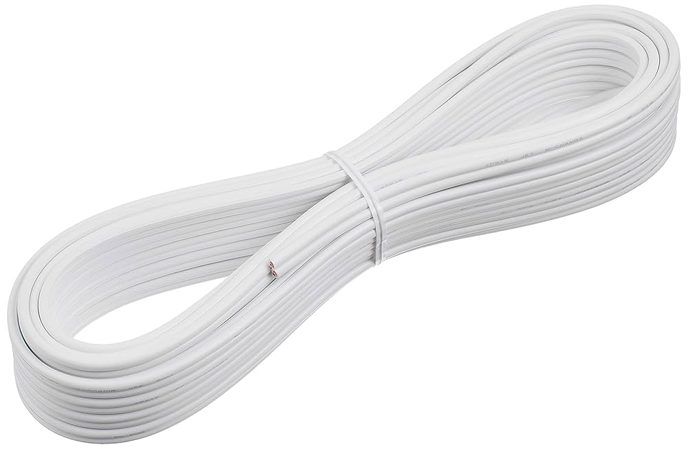 (未使用･未開封品)　OHM 配線用 ビニール平行線 白 2m 1500W (04-7468) ar3p5n1 71f4-gS2wnL._UF1000,1000_QL80_.jpg