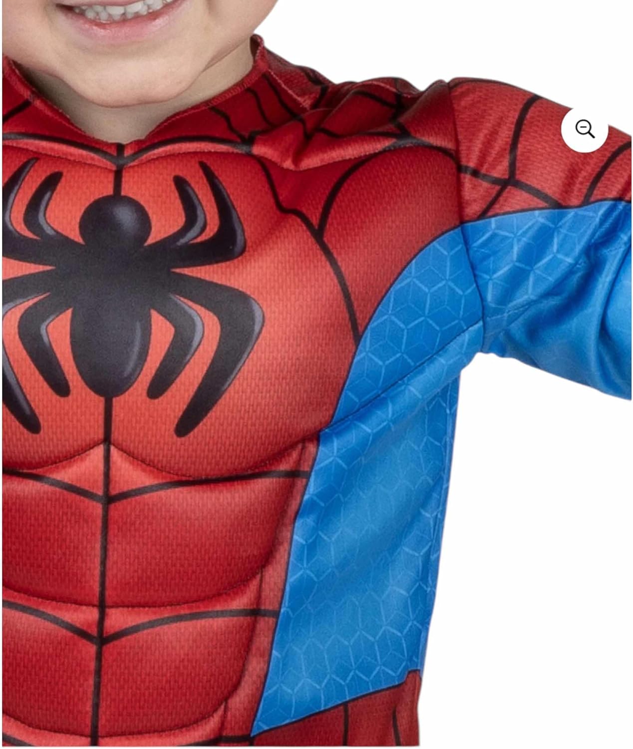 Jazwares Toddler SPIDEY Spiderman Marvel Spidey & His Amazing Friends Halloween Costume with Paded Jumpsuit & Fabric Mask - Image 6