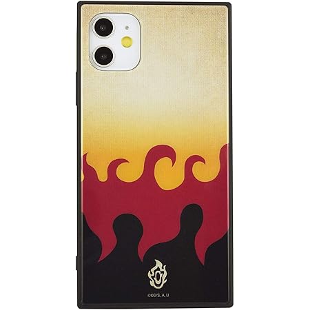 Amazon バンダイ 鬼滅の刃 Iphone 11 Xr 6 1インチ 対応スクエアガラスケース 煉獄 杏寿郎 れんごく きょうじゅろう Kmy 08g ベージュ グルマンディーズ 家電 カメラ