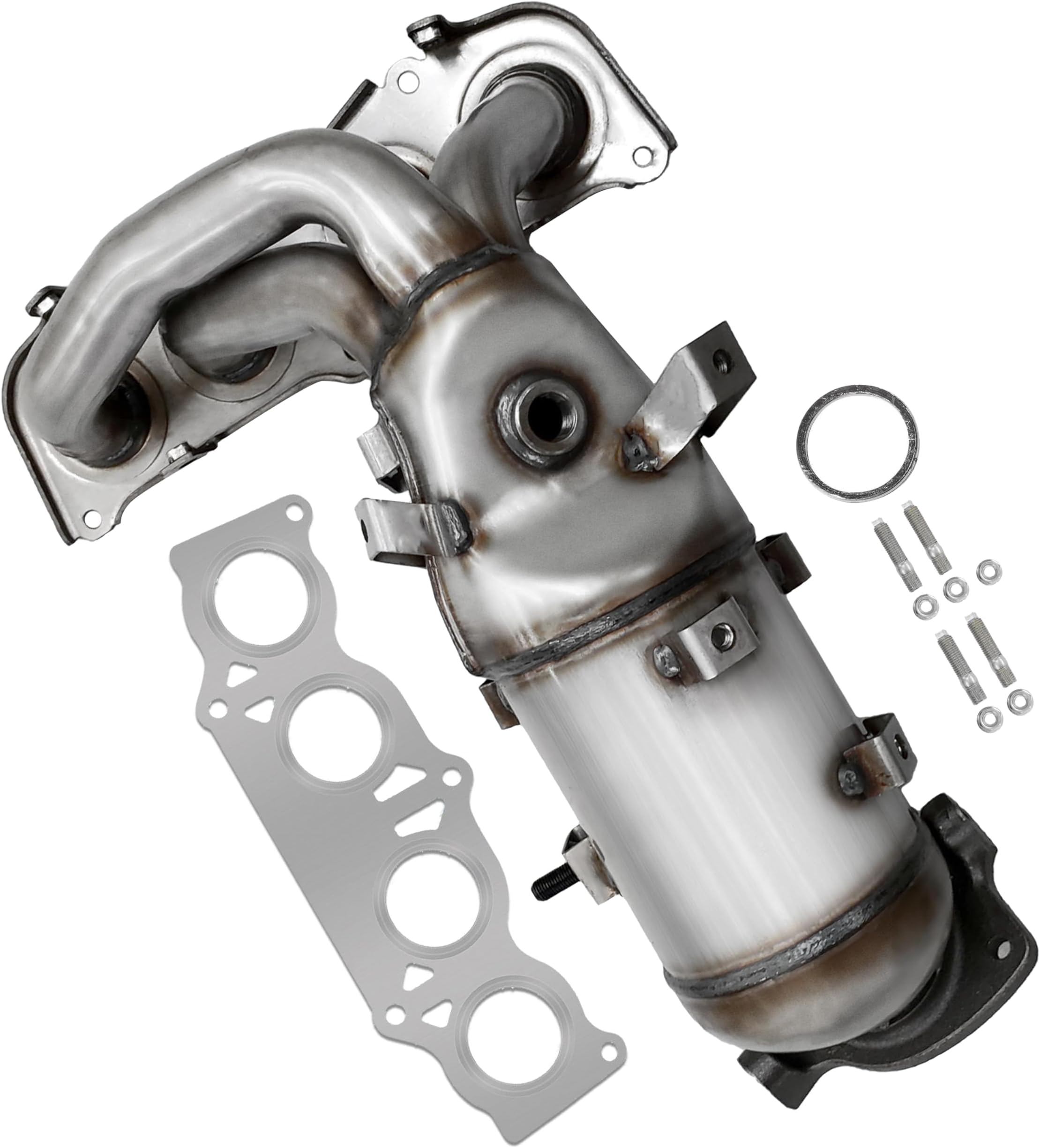 JT Exhaust Catalytic Converter Compatible with Toyota Camry, Solara 2.4L 2002 2003 2004 2005 2006 (EPA Compliant)(Standard EPA Grade)