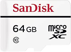 SanDisk High Endurance Video Monitoring 64GB bis zu 20MB/Sek, Class 10 Speicherkarte