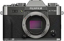 FUJIFILM Corpo da câmera sem espelho X-T30 III, prata carvão