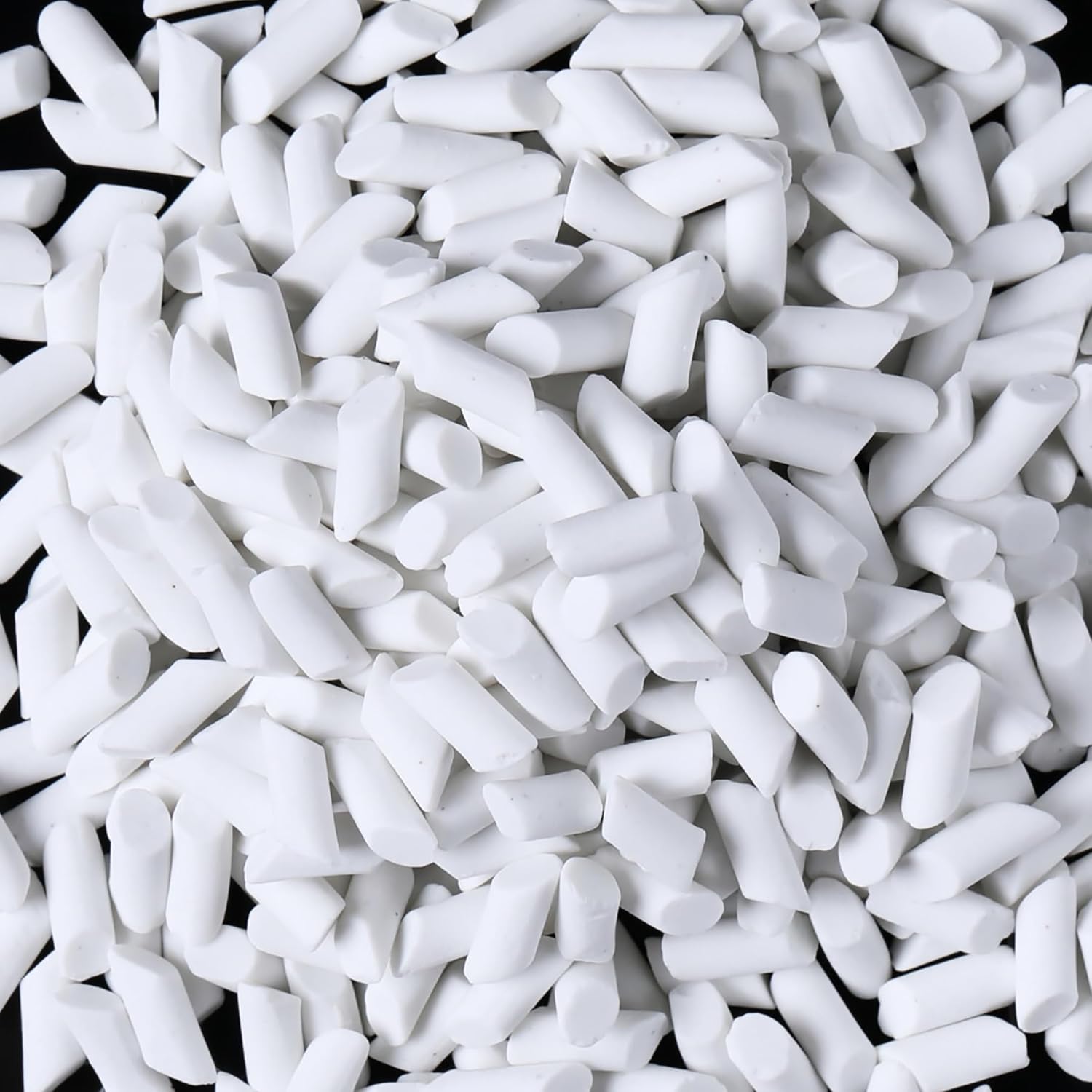 2 Pounds 1/8" Diam Round Ceramic Beads Rock Tumbling Fillers Media Non-Abrasive Small Round Ball Beads Reusable 3mm Refill Ceramic Pellets for All Type Tumblers