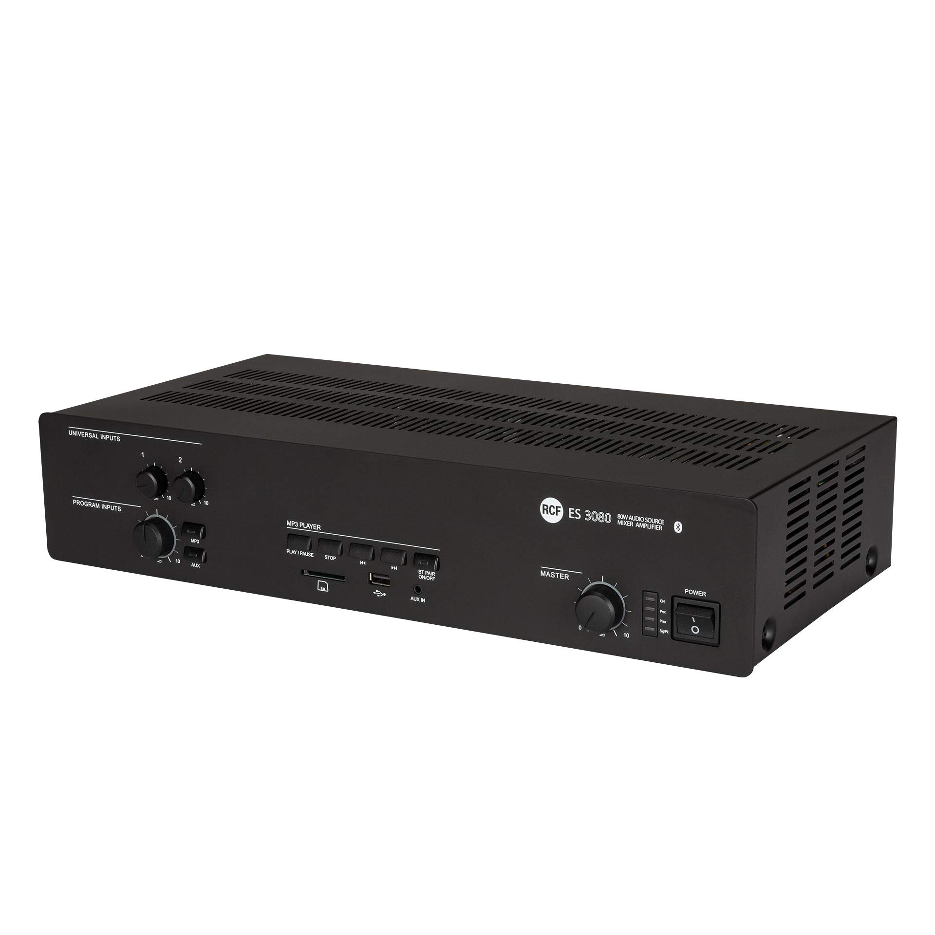 RCF ES3080 AMPLIFICATORE MIXER 80W CON LETTORE MP3 USB, SD CARD, AUX JACK 3.5MM