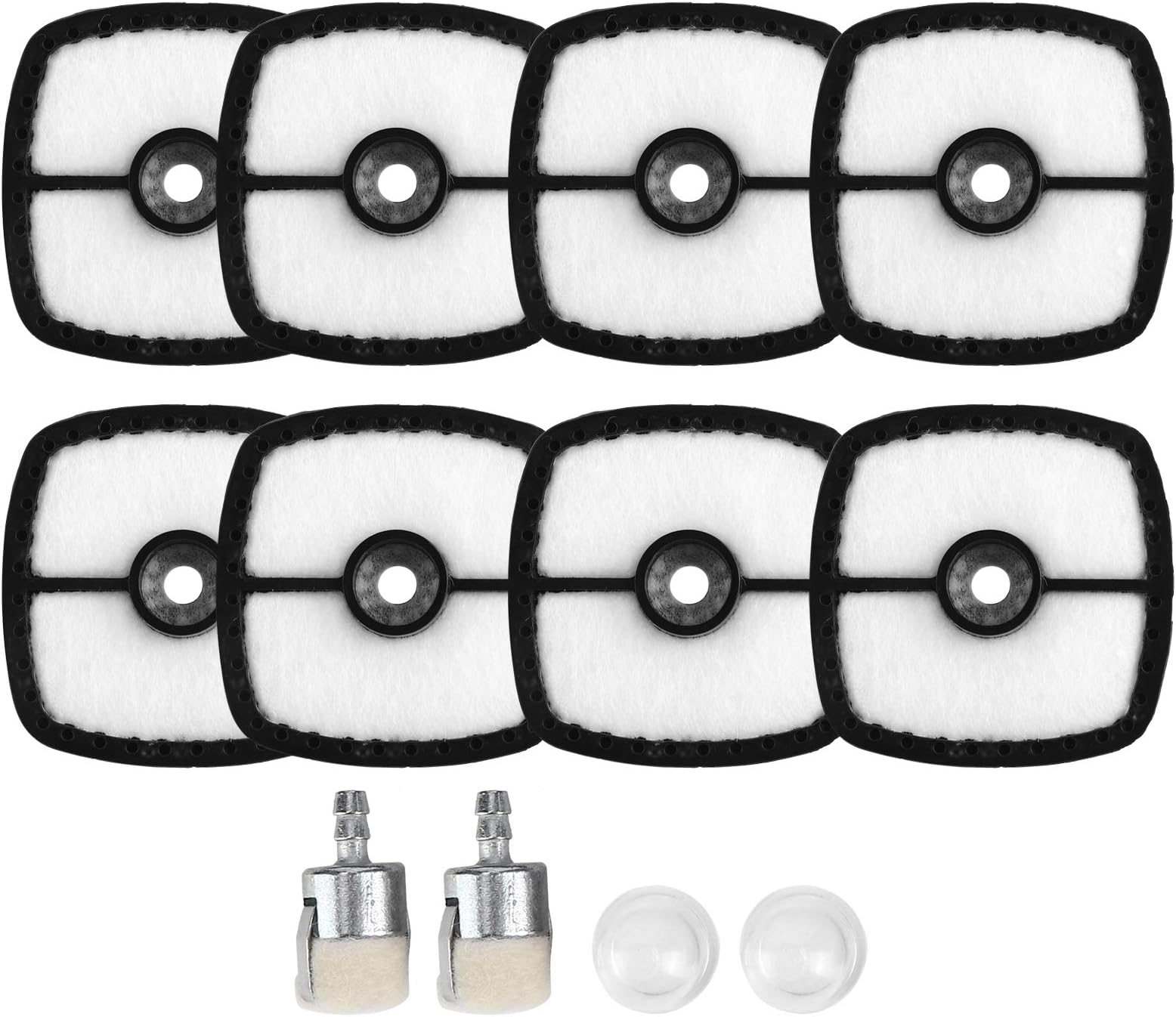 High Reliability Save Energy Air Fuel Filter, Long Service Life Cotton Air Fuel Filter for Echo, Durable for Oiler Accessories Filter Echo Strainer'