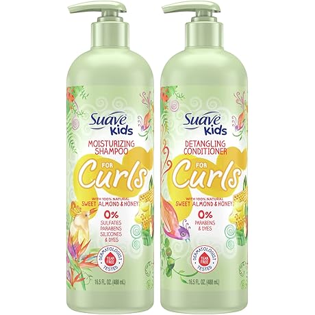 Suave Kids Shampoo and Conditioner Set: Sweet Almond and Honey