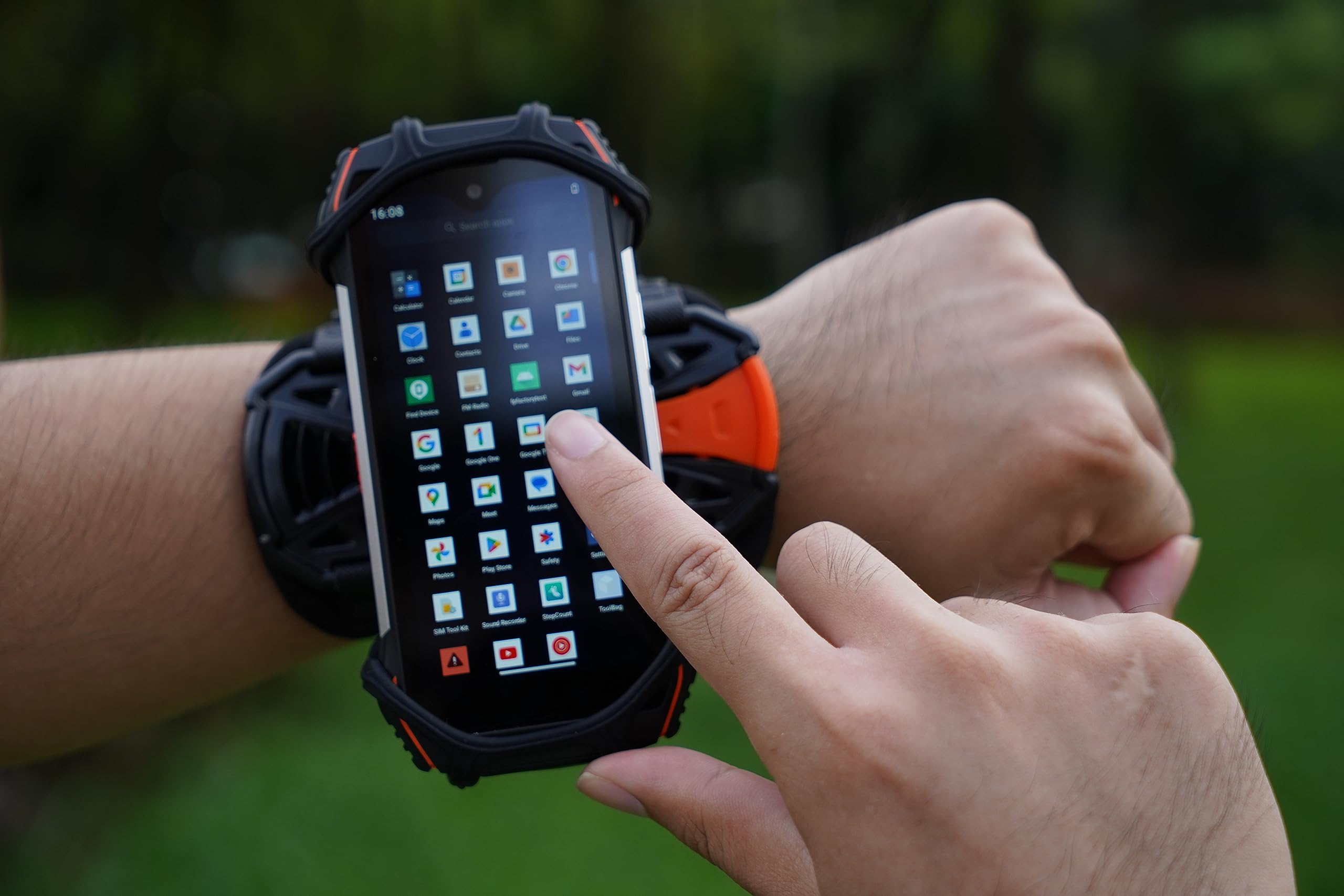 Cikyner Brassard De Sport, 3 En 1 Brassard De Téléphone Support De